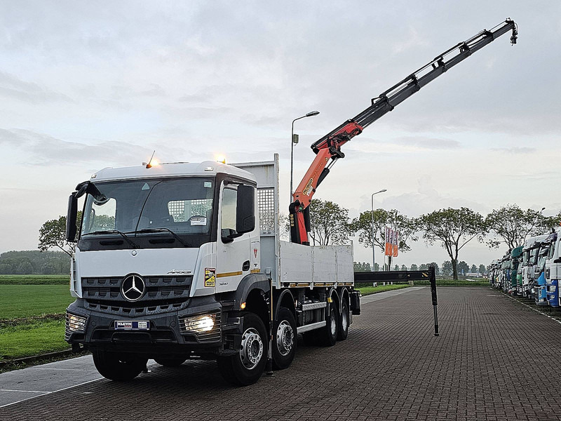 Mercedes-Benz AROCS 3240 Palfinger PK 27001-E - 栏板式/ 平板卡车, 起重车:图2 Mercedes-Benz AROCS 3240 Palfinger PK 27001-E - 栏板式/ 平板卡车, 起重车:图2