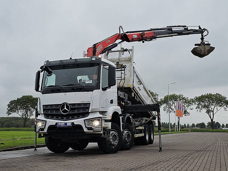 Mercedes-Benz AROCS 3243 FASSI F175A023 - 翻斗车, 起重车:图1 Mercedes-Benz AROCS 3243 FASSI F175A023 - 翻斗车, 起重车:图1
