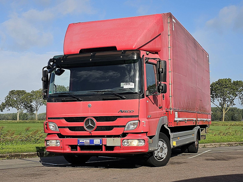 Mercedes-Benz ATEGO 818 MANUAL AIRCO LIFT - 侧帘卡车:图1 Mercedes-Benz ATEGO 818 MANUAL AIRCO LIFT - 侧帘卡车:图1
