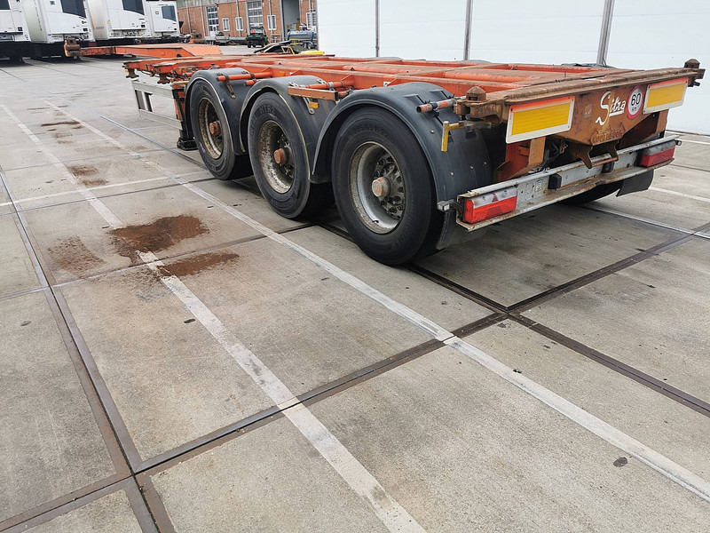 Nooteboom FT 43 03 V lift axle; BPW - 集装箱运输车/ 可拆卸车身的半拖车:图5 Nooteboom FT 43 03 V lift axle; BPW - 集装箱运输车/ 可拆卸车身的半拖车:图5