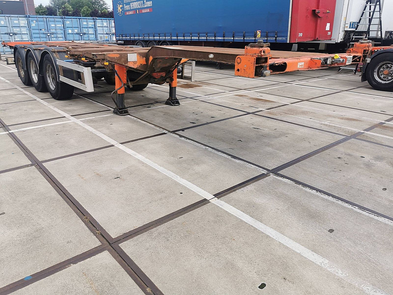 Nooteboom FT 43 03 V lift axle; BPW - 集装箱运输车/ 可拆卸车身的半拖车:图3 Nooteboom FT 43 03 V lift axle; BPW - 集装箱运输车/ 可拆卸车身的半拖车:图3