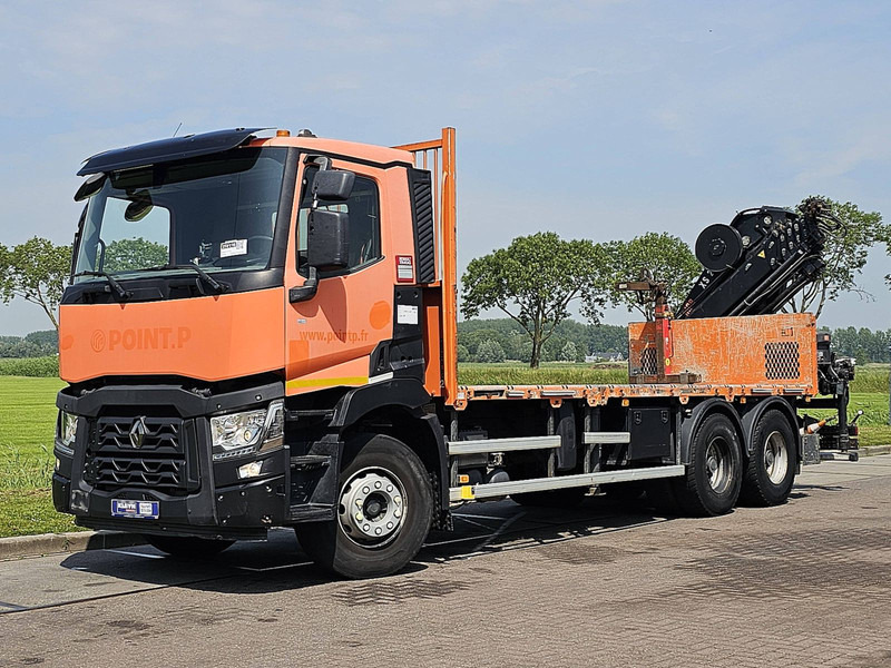 Renault K 430 HIAB211EP5 - 栏板式/ 平板卡车, 起重车:图2 Renault K 430 HIAB211EP5 - 栏板式/ 平板卡车, 起重车:图2