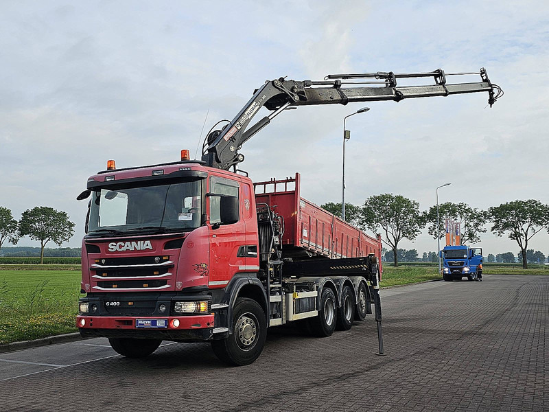 Scania G400 8X4*4 HIAB 211EP-3 - 翻斗车, 起重车:图2 Scania G400 8X4*4 HIAB 211EP-3 - 翻斗车, 起重车:图2