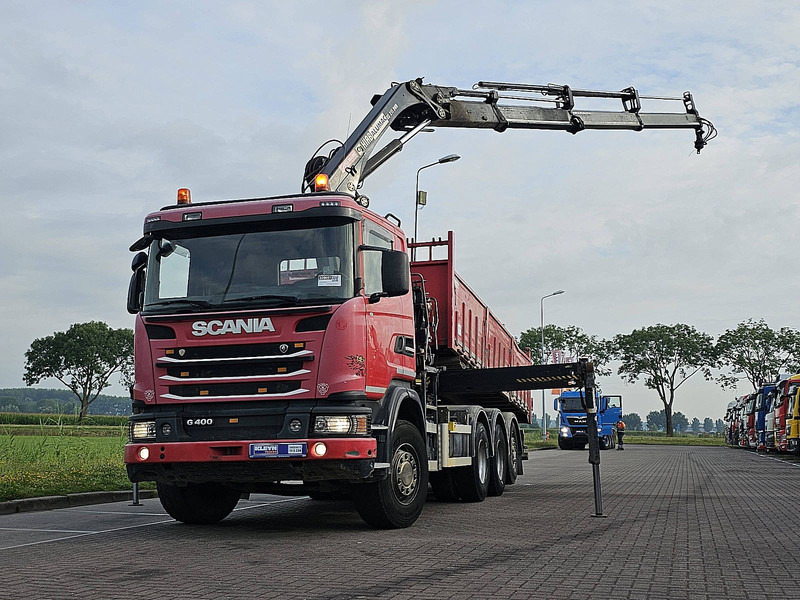 Scania G400 8X4*4 HIAB 211EP-3 - 翻斗车, 起重车:图1 Scania G400 8X4*4 HIAB 211EP-3 - 翻斗车, 起重车:图1