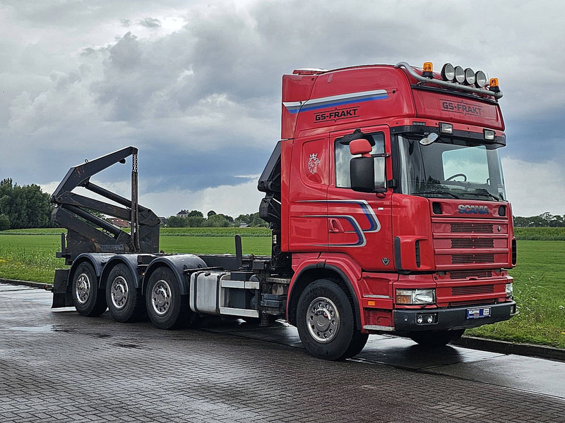 Scania R164.480 SIDE LOADER - 集装箱运输车/ 可拆卸车身的卡车:图5 Scania R164.480 SIDE LOADER - 集装箱运输车/ 可拆卸车身的卡车:图5