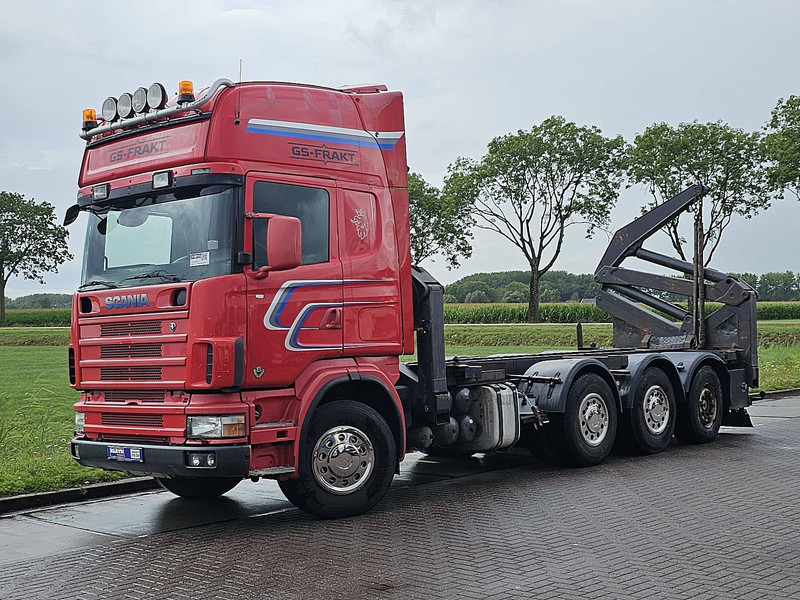 Scania R164.480 SIDE LOADER - 集装箱运输车/ 可拆卸车身的卡车:图2 Scania R164.480 SIDE LOADER - 集装箱运输车/ 可拆卸车身的卡车:图2