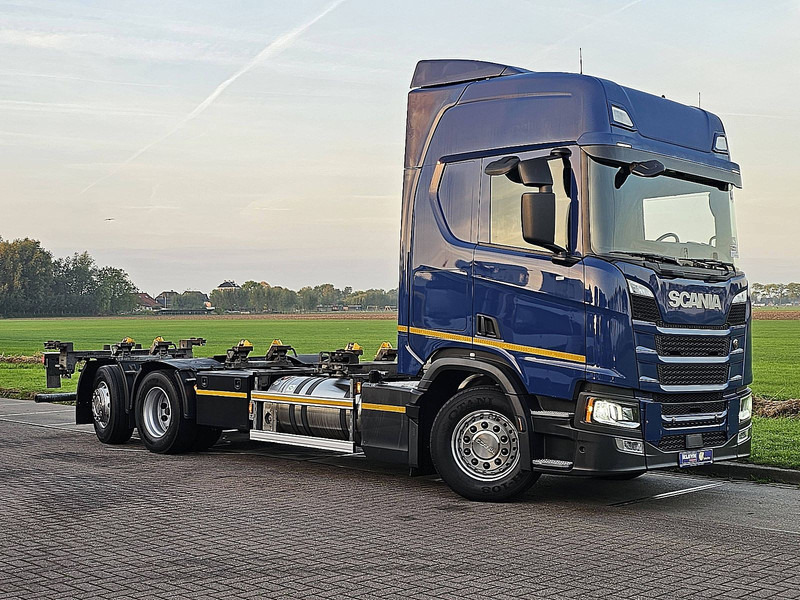 Scania R410 LNG - 集装箱运输车/ 可拆卸车身的卡车:图5 Scania R410 LNG - 集装箱运输车/ 可拆卸车身的卡车:图5