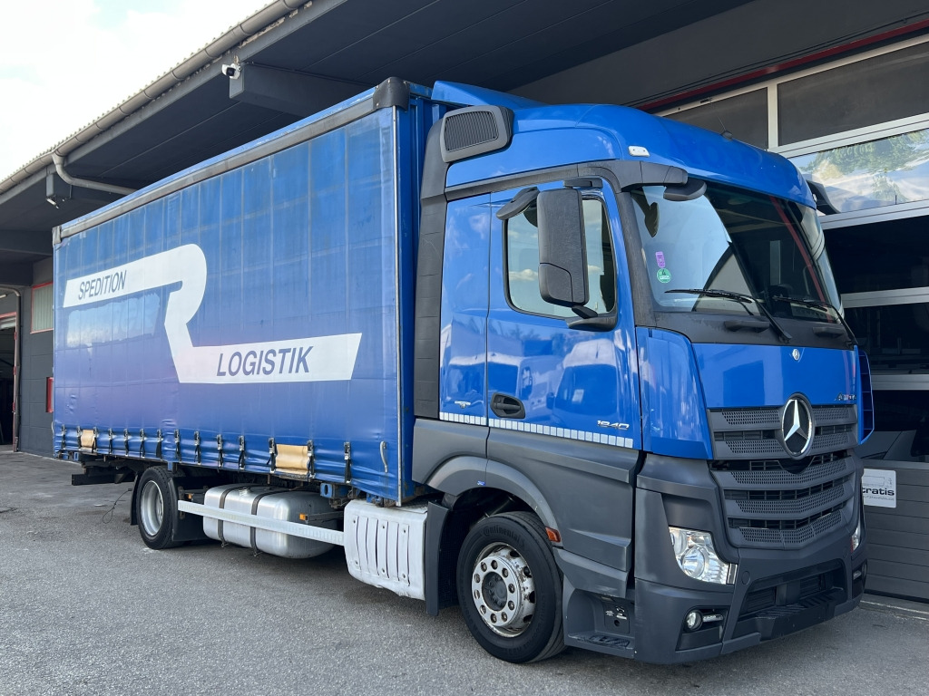 Mercedes-Benz Actros 1840 MEGA Jumbo Klima Reatarder ACC-Tempo - 侧帘卡车:图1 Mercedes-Benz Actros 1840 MEGA Jumbo Klima Reatarder ACC-Tempo - 侧帘卡车:图1