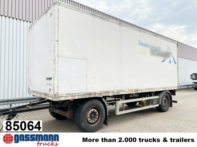 Ackermann Ackermann, Oschersl. KA-F 18/74E mit LBW MBB, - 封闭厢式拖车:图1 Ackermann Ackermann, Oschersl. KA-F 18/74E mit LBW MBB, - 封闭厢式拖车:图1