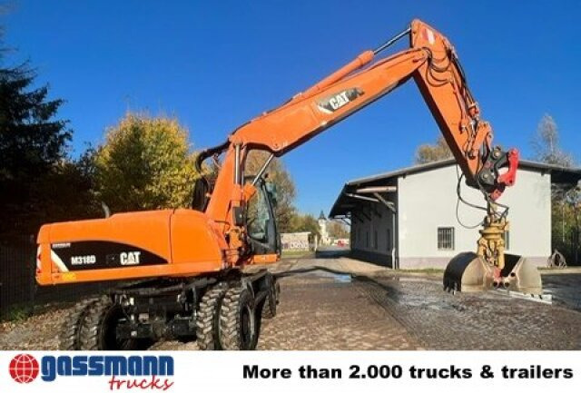 CAT M318D Mobilbagger - 建筑机械:图4 CAT M318D Mobilbagger - 建筑机械:图4
