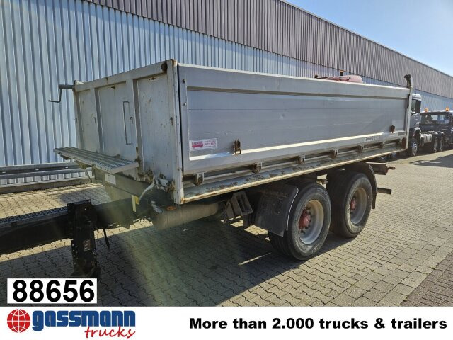 Carnehl CTK/A, Alu-Bordwände, Rollplane, ca. 10m³ - 翻斗拖车:图1 Carnehl CTK/A, Alu-Bordwände, Rollplane, ca. 10m³ - 翻斗拖车:图1