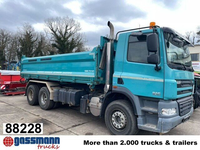DAF CF 85.460 6x4, Bordmatik links - 翻斗车:图1 DAF CF 85.460 6x4, Bordmatik links - 翻斗车:图1