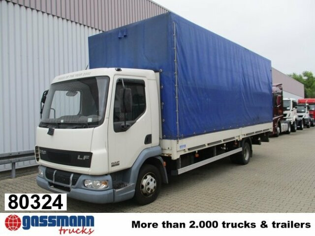 DAF DAF AE 45.150 LF 4x2, Plane Spriegel LBW - 栏板式/ 平板卡车:图1 DAF DAF AE 45.150 LF 4x2, Plane Spriegel LBW - 栏板式/ 平板卡车:图1