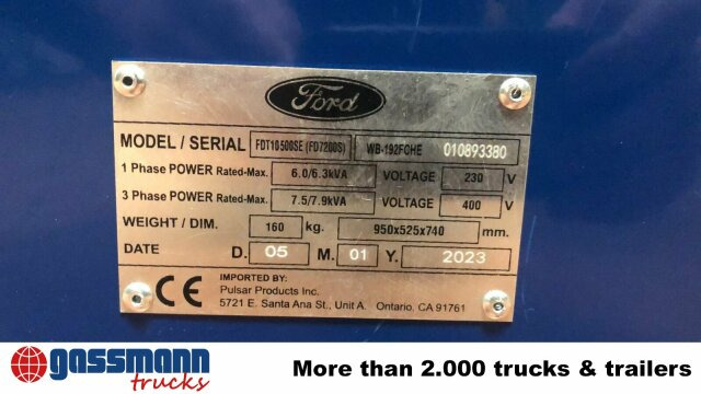 Diesel Generator FDT10500SE, 3x Vorhanden! - 发电机组:图3 Diesel Generator FDT10500SE, 3x Vorhanden! - 发电机组:图3