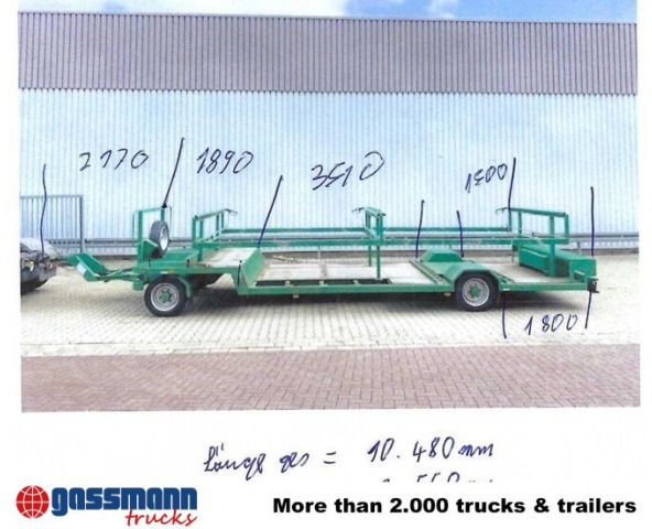 Empl TL 6,4 Spezial-Tiefladeanhänger, - 栏板式/ 平板拖车:图5 Empl TL 6,4 Spezial-Tiefladeanhänger, - 栏板式/ 平板拖车:图5