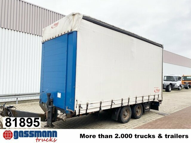 Fliegl TPS 118 Glastransporter, Edscha-Verdeck - 栏板式/ 平板拖车:图1 Fliegl TPS 118 Glastransporter, Edscha-Verdeck - 栏板式/ 平板拖车:图1