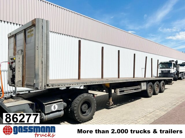 Humbaur HSA 2006, Verzinkt - 栏板式/ 平板半拖车:图1 Humbaur HSA 2006, Verzinkt - 栏板式/ 平板半拖车:图1