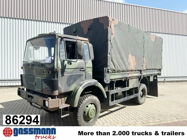 Iveco 110-17 AW 4x4, Ex-, Küche - 栏板式/ 平板卡车:图1 Iveco 110-17 AW 4x4, Ex-, Küche - 栏板式/ 平板卡车:图1