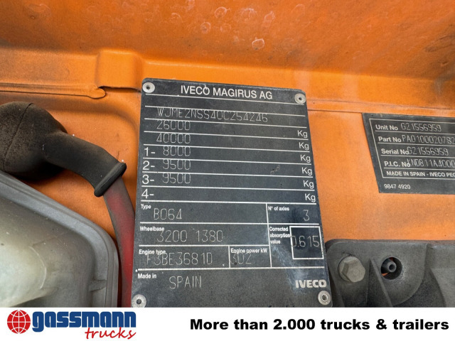 Iveco AD260T41 6x4, EEV - 驾驶室底盘卡车:图5 Iveco AD260T41 6x4, EEV - 驾驶室底盘卡车:图5