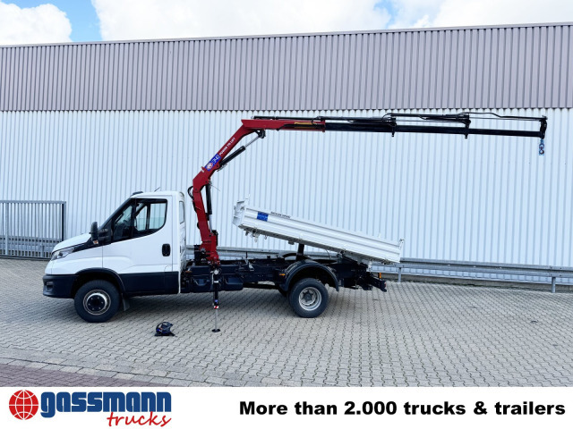 Iveco Daily 70C18H 4x2 mit Kran HMF 340-K3, Funk - 翻斗车, 起重车:图4 Iveco Daily 70C18H 4x2 mit Kran HMF 340-K3, Funk - 翻斗车, 起重车:图4