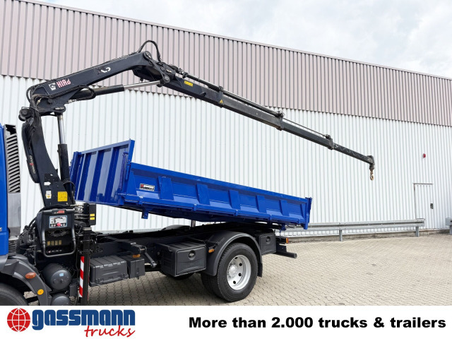 Iveco EuroCargo ML120E28K 4x2 mit Kran Hiab XS088 ES-3 - 翻斗车, 起重车:图2 Iveco EuroCargo ML120E28K 4x2 mit Kran Hiab XS088 ES-3 - 翻斗车, 起重车:图2