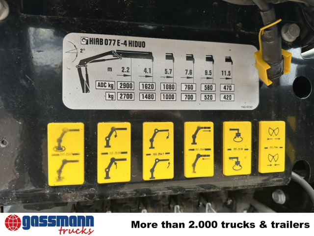 Iveco EuroCargo ML140E25K 4x2, EEV, Kran Hiab 077E-4 - 翻斗车, 起重车:图5 Iveco EuroCargo ML140E25K 4x2, EEV, Kran Hiab 077E-4 - 翻斗车, 起重车:图5