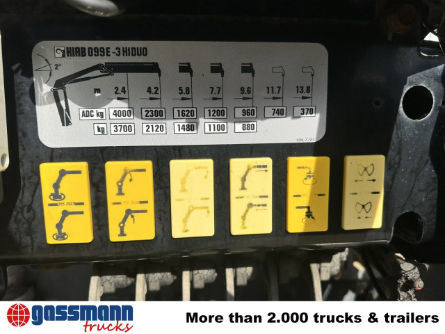 Iveco EuroCargo ML160E28 4x2 mit Kran Hiab XS099E-3 - 翻斗车, 起重车:图4 Iveco EuroCargo ML160E28 4x2 mit Kran Hiab XS099E-3 - 翻斗车, 起重车:图4