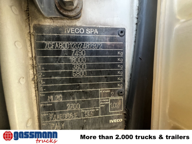 Iveco EuroCargo ML80E18K 4x2 - 翻斗车:图3 Iveco EuroCargo ML80E18K 4x2 - 翻斗车:图3