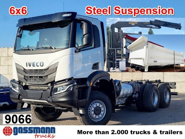 Iveco T-Way 360 6x6, Kran 12-21m/t - 翻斗车, 起重车:图1 Iveco T-Way 360 6x6, Kran 12-21m/t - 翻斗车, 起重车:图1
