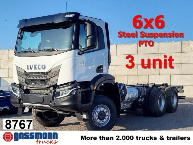 Iveco T-Way 360 6x6, Nebenantrieb, 3x VORHANDEN! - 驾驶室底盘卡车:图1 Iveco T-Way 360 6x6, Nebenantrieb, 3x VORHANDEN! - 驾驶室底盘卡车:图1