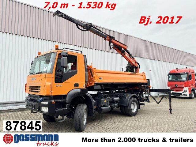 Iveco Trakker AD190T31W 4x4, absattelbarer Heckkran - 翻斗车, 起重车:图1 Iveco Trakker AD190T31W 4x4, absattelbarer Heckkran - 翻斗车, 起重车:图1