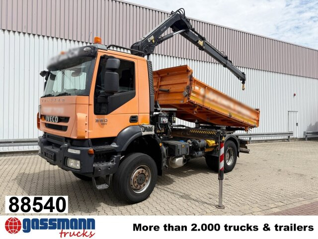 Iveco Trakker AD190T36W 4x4, EEV, Kran Hiab 111BS-2 - 翻斗车, 起重车:图1 Iveco Trakker AD190T36W 4x4, EEV, Kran Hiab 111BS-2 - 翻斗车, 起重车:图1
