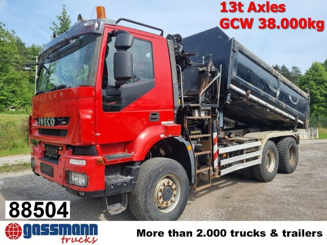 Iveco Trakker AD380T41W 6x6, Bordmatik beidseitig, - 翻斗车, 起重车:图1 Iveco Trakker AD380T41W 6x6, Bordmatik beidseitig, - 翻斗车, 起重车:图1