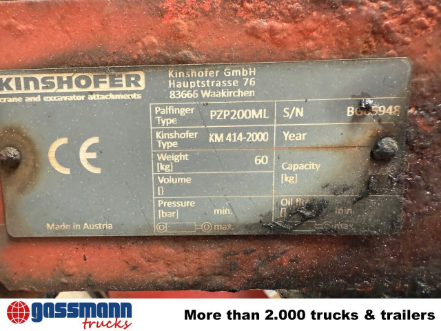 KM 414-2000 Palettengabel - 蛤壳式铲斗:图5 KM 414-2000 Palettengabel - 蛤壳式铲斗:图5