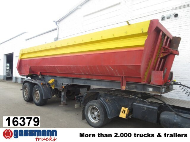 Kögel SKHL 18 Alu Rundmulde, 24 cbm, Blechboden - 翻斗半拖车:图1 Kögel SKHL 18 Alu Rundmulde, 24 cbm, Blechboden - 翻斗半拖车:图1