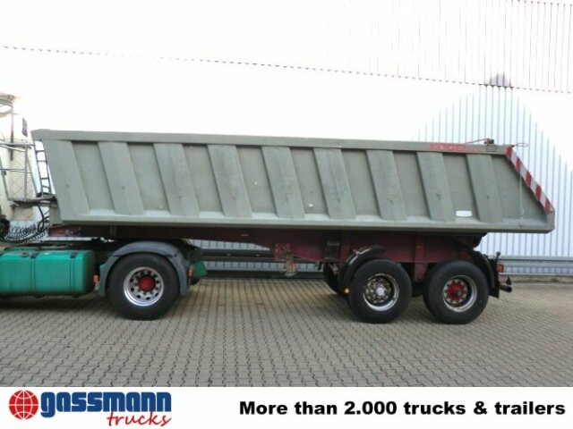 Kögel SKML 18, Alu Kastenmulde ca. 19m³ - 翻斗半拖车:图2 Kögel SKML 18, Alu Kastenmulde ca. 19m³ - 翻斗半拖车:图2