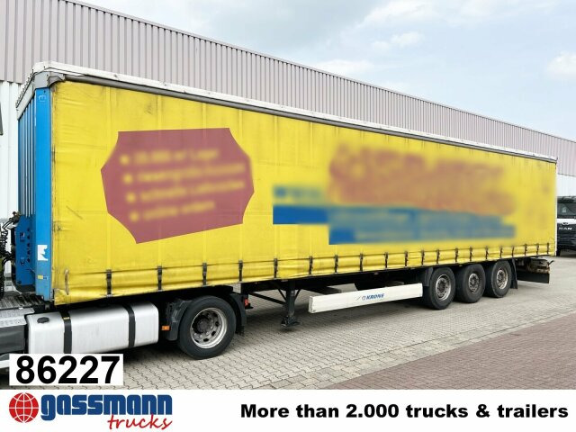 Krone SDP 27 , Edscha-Verdeck - 栏板式/ 平板半拖车:图1 Krone SDP 27 , Edscha-Verdeck - 栏板式/ 平板半拖车:图1