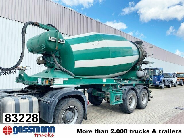 LIEBHERR Betonmischer ca. 10m³, 6x Vorhanden! - 混凝土搅拌半拖车:图1 LIEBHERR Betonmischer ca. 10m³, 6x Vorhanden! - 混凝土搅拌半拖车:图1