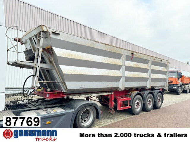 LÜCK SKF 35, Stahlmulde ca. 37m³, Liftachse - 翻斗半拖车:图1 LÜCK SKF 35, Stahlmulde ca. 37m³, Liftachse - 翻斗半拖车:图1