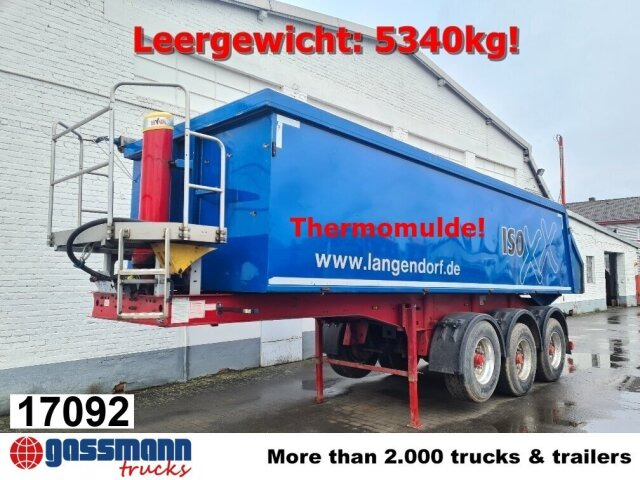 Langendorf Langendorf SKA 24/31, Thermo Kastenalumulde 25 - 翻斗半拖车:图1 Langendorf Langendorf SKA 24/31, Thermo Kastenalumulde 25 - 翻斗半拖车:图1