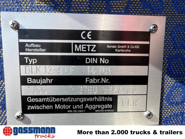 MAN LE 15.255 4x2 LLC Doka, Metz DLA-K 12/9 - 救护车:图4 MAN LE 15.255 4x2 LLC Doka, Metz DLA-K 12/9 - 救护车:图4