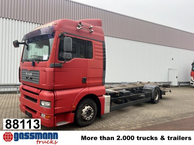 MAN TGA 18.320 4x2 LL, LBW faltbar - 集装箱运输车/ 可拆卸车身的卡车:图1 MAN TGA 18.320 4x2 LL, LBW faltbar - 集装箱运输车/ 可拆卸车身的卡车:图1