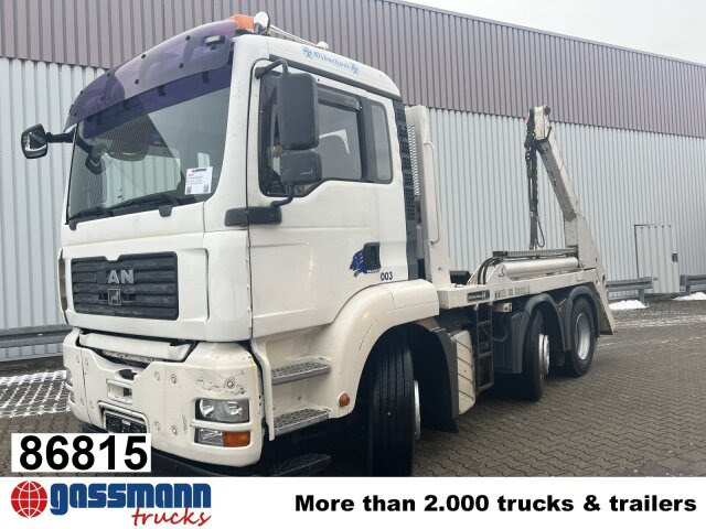 MAN TGA 26.360 6X2/4 BL, Vorlauf Lenk-Liftachse - 箕斗装载车:图1 MAN TGA 26.360 6X2/4 BL, Vorlauf Lenk-Liftachse - 箕斗装载车:图1