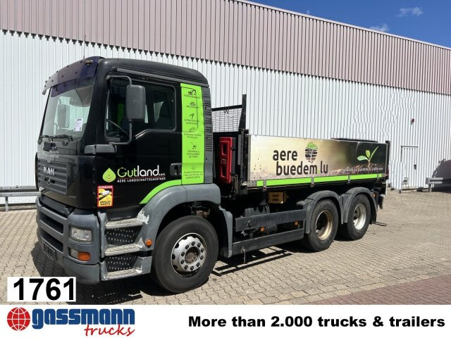 MAN TGA 26.363/410 6x4 BB, 2-S-Alukipper - 翻斗车, 起重车:图1 MAN TGA 26.363/410 6x4 BB, 2-S-Alukipper - 翻斗车, 起重车:图1