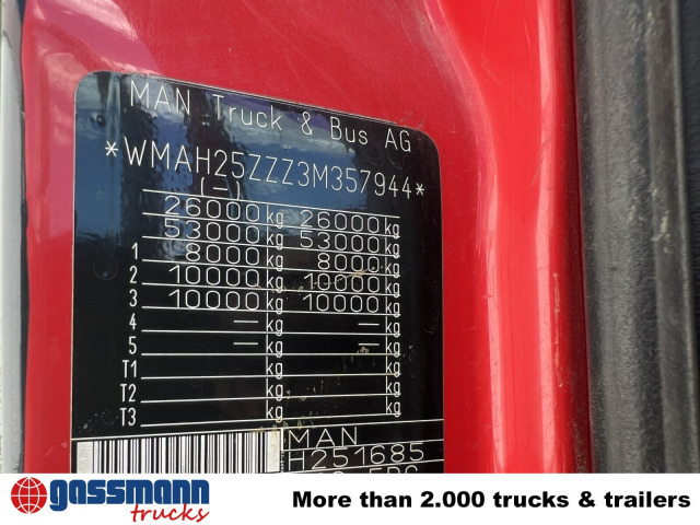 MAN TGA 26.363/410 6x4 BB, 2-S-Alukipper - 翻斗车, 起重车:图2 MAN TGA 26.363/410 6x4 BB, 2-S-Alukipper - 翻斗车, 起重车:图2