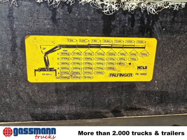 MAN TGA 26.363 6x4 BB, PK 16502 C Kran, absattelbar, - 翻斗车, 起重车:图2 MAN TGA 26.363 6x4 BB, PK 16502 C Kran, absattelbar, - 翻斗车, 起重车:图2