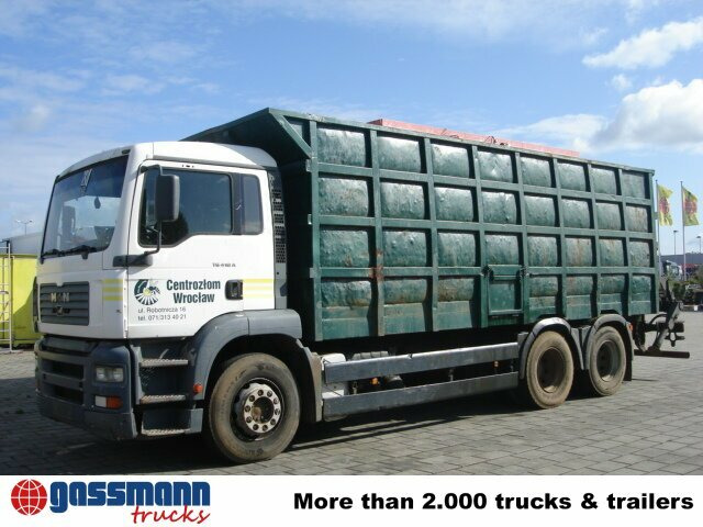 MAN TGA 26.413 BB 6x4 mit Heckkran Jonsered 1020 - 翻斗车:图5 MAN TGA 26.413 BB 6x4 mit Heckkran Jonsered 1020 - 翻斗车:图5