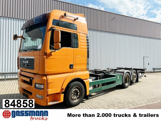 MAN TGA 26.440 6X2-2 LL, Intarder, Liftachse, LBW - 集装箱运输车/ 可拆卸车身的卡车:图1 MAN TGA 26.440 6X2-2 LL, Intarder, Liftachse, LBW - 集装箱运输车/ 可拆卸车身的卡车:图1