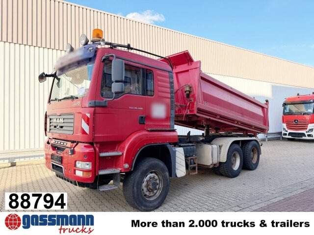 MAN TGA 26.480 6X6H BL, HydroDrive, Intarder, - 翻斗车:图1 MAN TGA 26.480 6X6H BL, HydroDrive, Intarder, - 翻斗车:图1