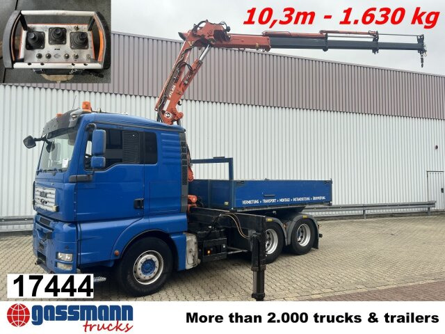 MAN TGA 26.480 6x4 BL, Intarder, SZM/Pritsche, Kran - 牵引车:图1 MAN TGA 26.480 6x4 BL, Intarder, SZM/Pritsche, Kran - 牵引车:图1